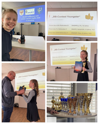 Bild (Collage) jüngste Teilnehmerin