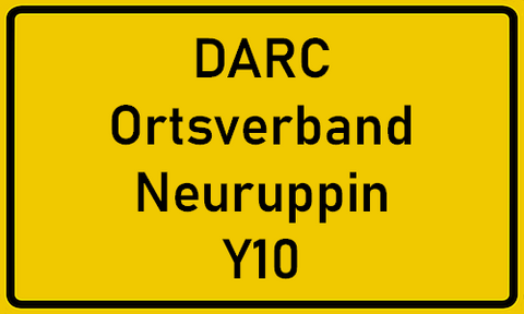 Ortstafel OV Neuruppin