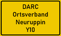 Ortstafel OV Neuruppin