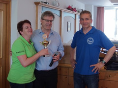 Pokal-Übergabe