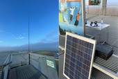 Antenne und autarke Stromversorgung bei der Notfunkübung (Photo: DL1MCA)