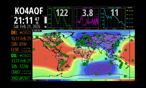 Społecznościowy serwer backend dla HamClock dostępny
