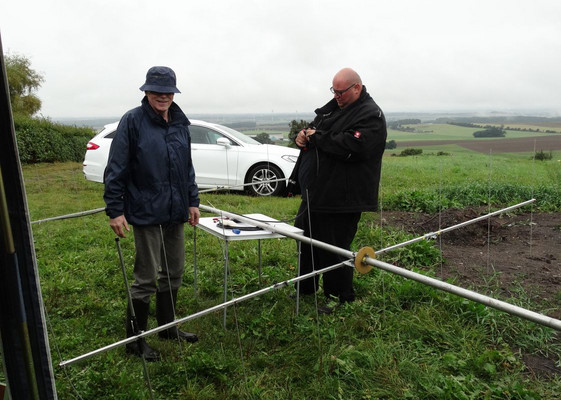 Fieldday 2017: Antennenaufbau Fieldday 2017: Antennenaufbau