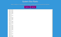 System Bus Radio