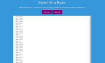 System Bus Radio