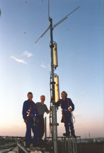 DBØFBG Antennenmontage 1995