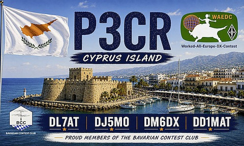 Bild QSL P3CR