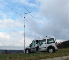 Frank, DJ2FR beim 10m Contest