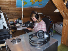 Sandra im Ausbildungscontest