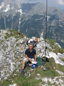 DJ2FR, Frank bei SOTA Aktivierung