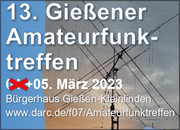 13. Gießener Amateurfunktreffen 2023