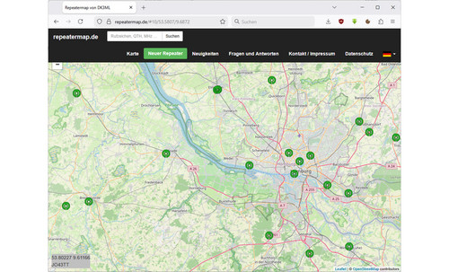 Nowości na Repeatermap