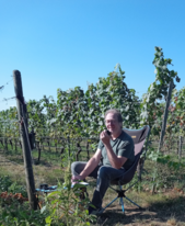 Micha, DF4WX am Standort "Hungriger Wolf"