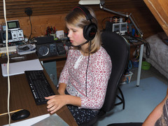 Sandra im Ausbildungscontest