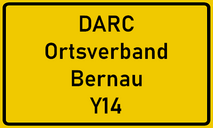 Ortstafel OV Bernau Y14