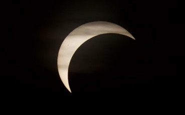 partielle Sonnenfinsternis Bild der partiellen Sonnenfinsternis am 12.08.2026