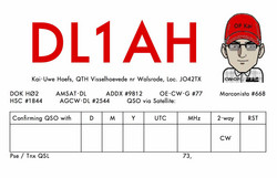 QSL-Karte DL1AH