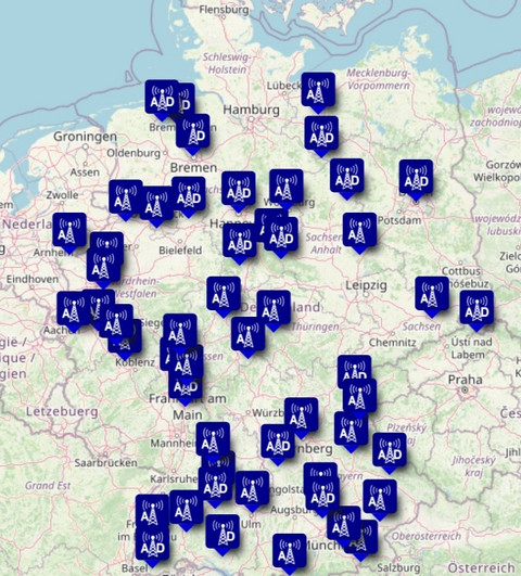 DL-ATV-Relais-Karte-online