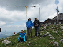 Bergfunker mit Kreuzyagi