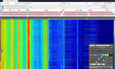 Screnshot SDR DK0FFO