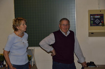 Rosmarie & Reinhold beim Beobachten