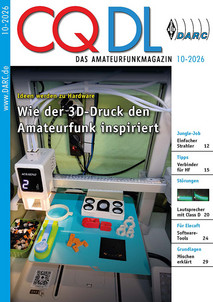 Titelbild CQ DL 10/2026