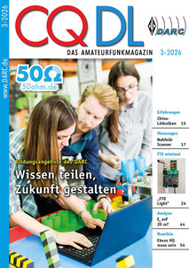 Titelbild CQ DL 3/2026