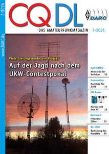 Titelbild CQ DL 7/2026