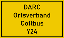 Ortstafel Cottbus