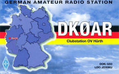 QSL-Karte DK0AR