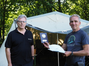 Preisverleihung für 3. Platz im Distrikt C