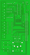 Platinenlayout Lötseite