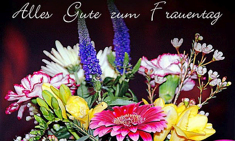 Bild Glückwunsch zum Frauentag