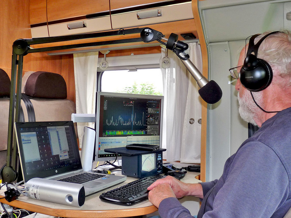 L05 - beim Fieldday - im Wohnmobil