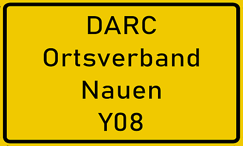 Ortstafel Y08 Nauen