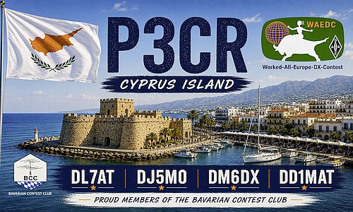 QSL P3CR Bild QSL P3CR