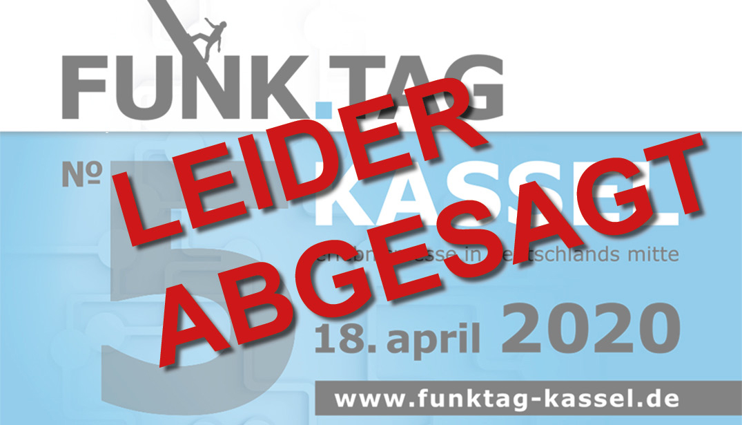 Funktag abgesagt