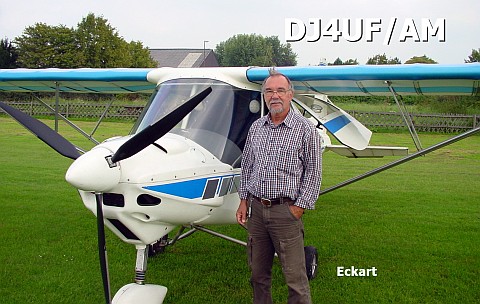 DJ4UF/AM nach einem Rundflug DJ4UF/AM nach einem Rundflug